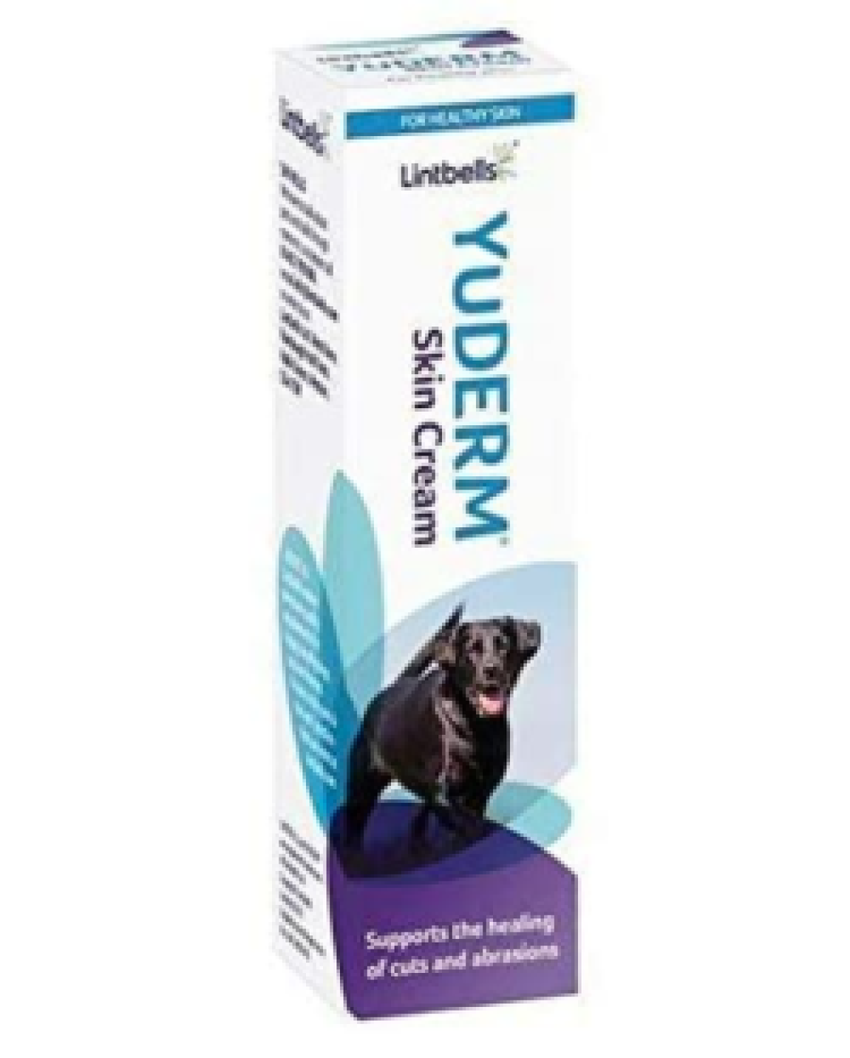 Yuderm dog skin cream packaging