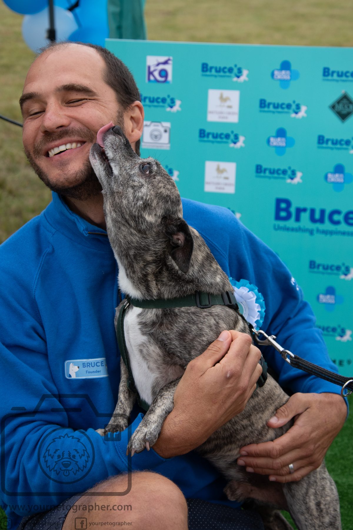 Bruce's Doggy Day Festival - Bruce with dog